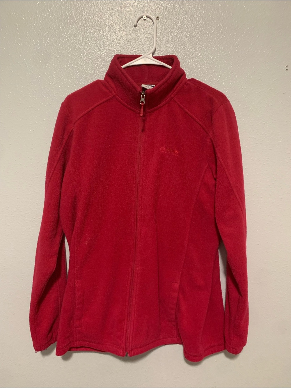 Women's Pink Full-Zip Fleece Jacket
